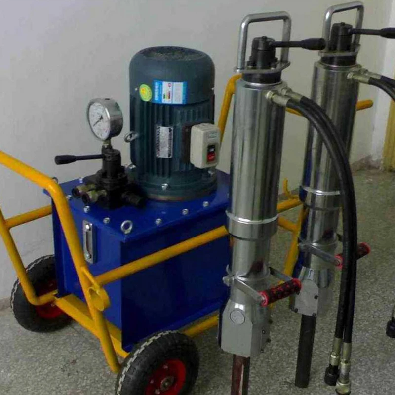Factory 2200t Hard Rock Splitter Best Seller Hydraulic Stone Splitter For Quarry