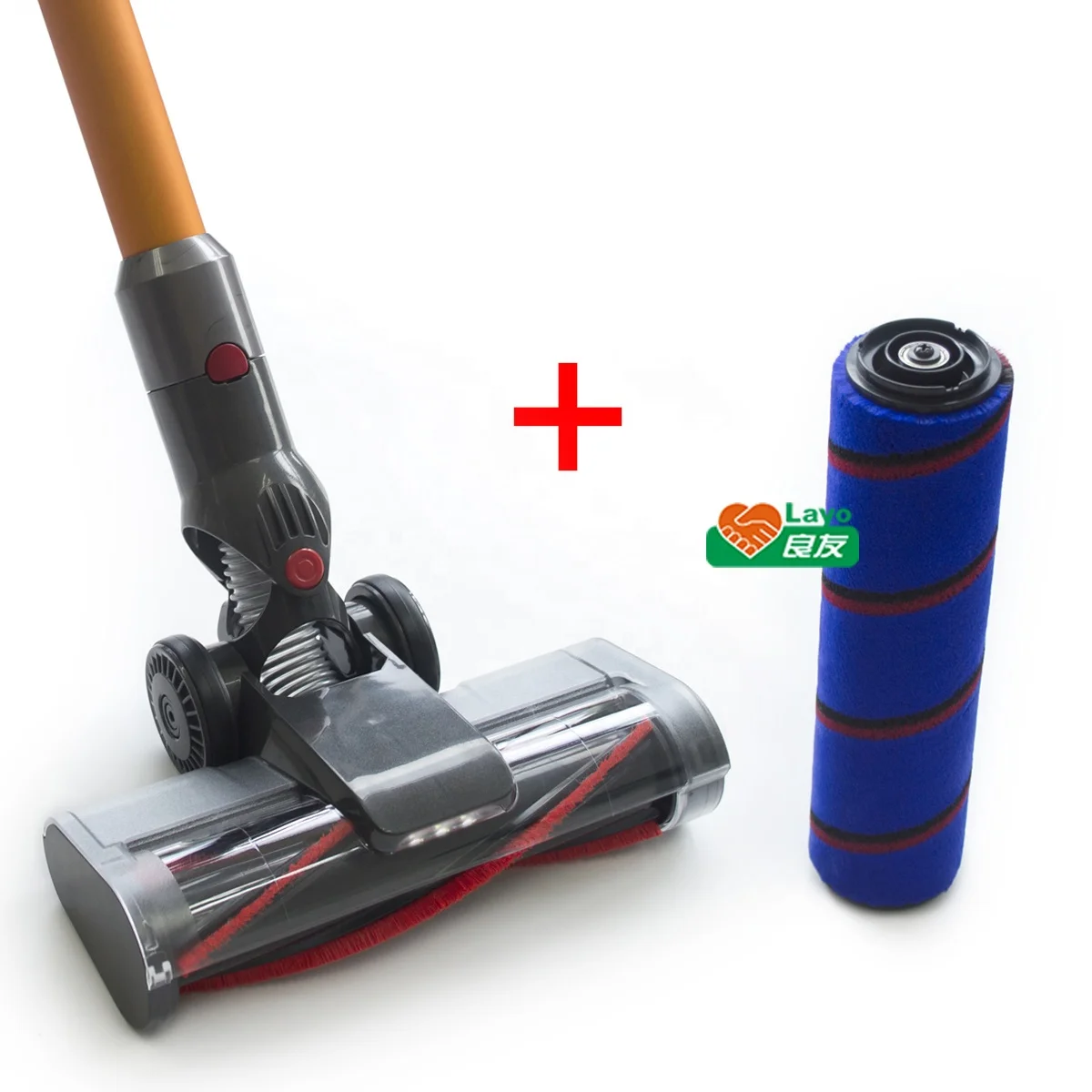 V10 V8 Motorized Dysons Brush V7 V8 V10 V11 V15 Carpet Floor Brush Dysons Vacuum Cleaner Mop Brush Head Spare Parts Accessory