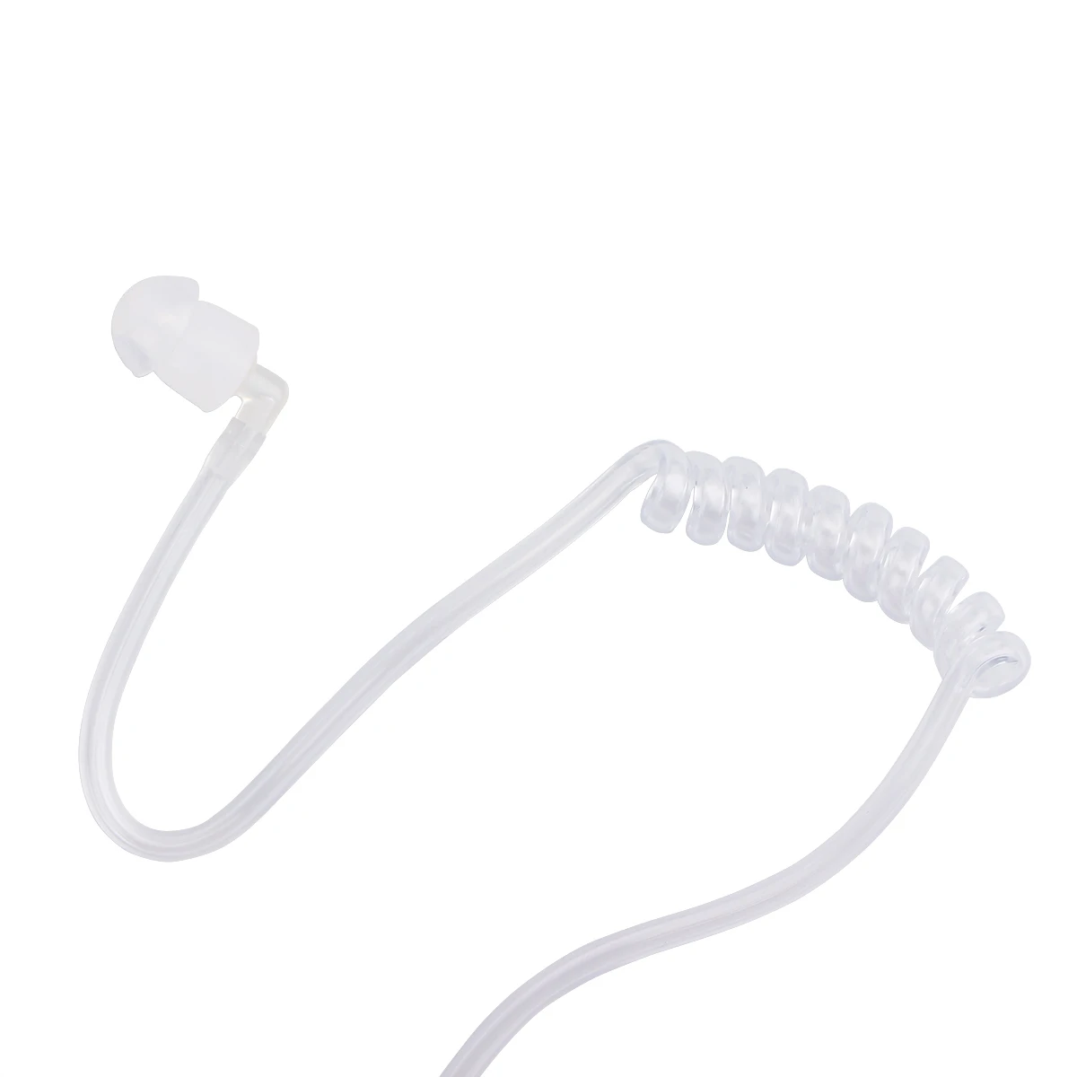 1 Pin 3.5mm Throat MIC Earpiece Covert Air Tube Earpiece For Phones