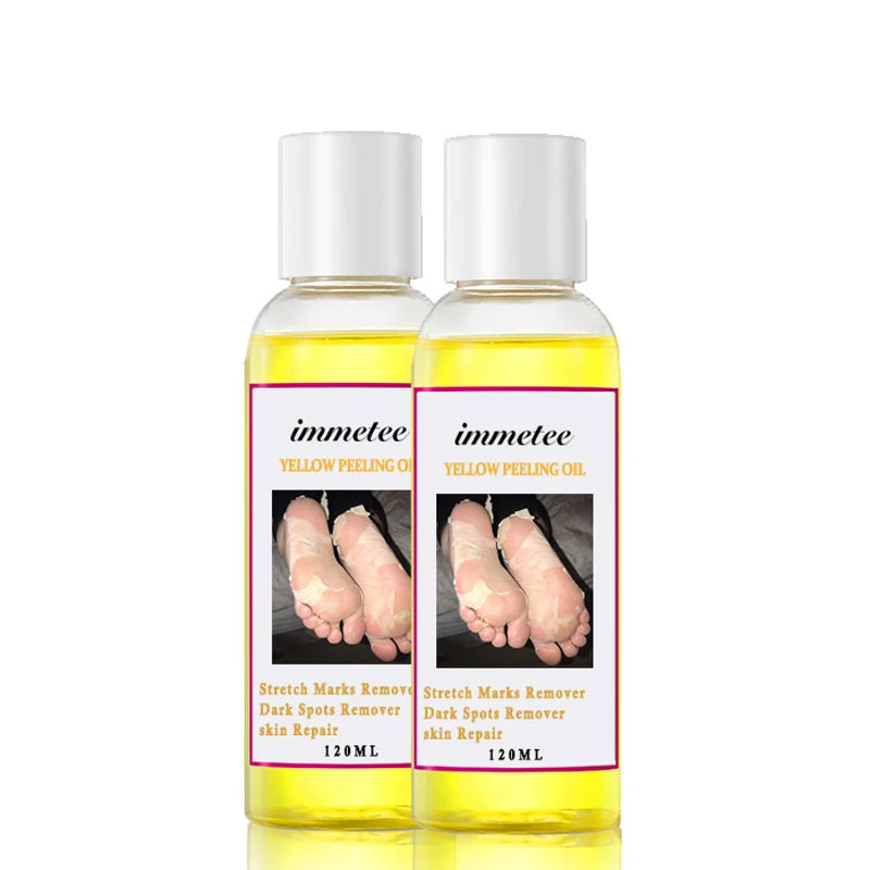 OEM/ODM Extra Strong Peeling Oil Skin Organic Whitening Moisturizing  Yellow Peeling Oil for dark knuckles