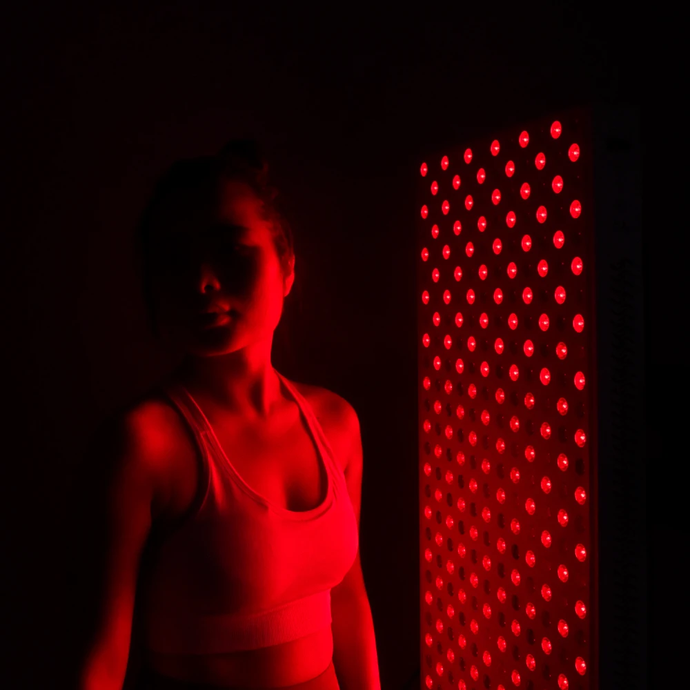 SGROW 1800W Professional Dual Chip LED Red Infrared Light Therapy Panel medical grade Red LED Light Therapy Device For Skin Care