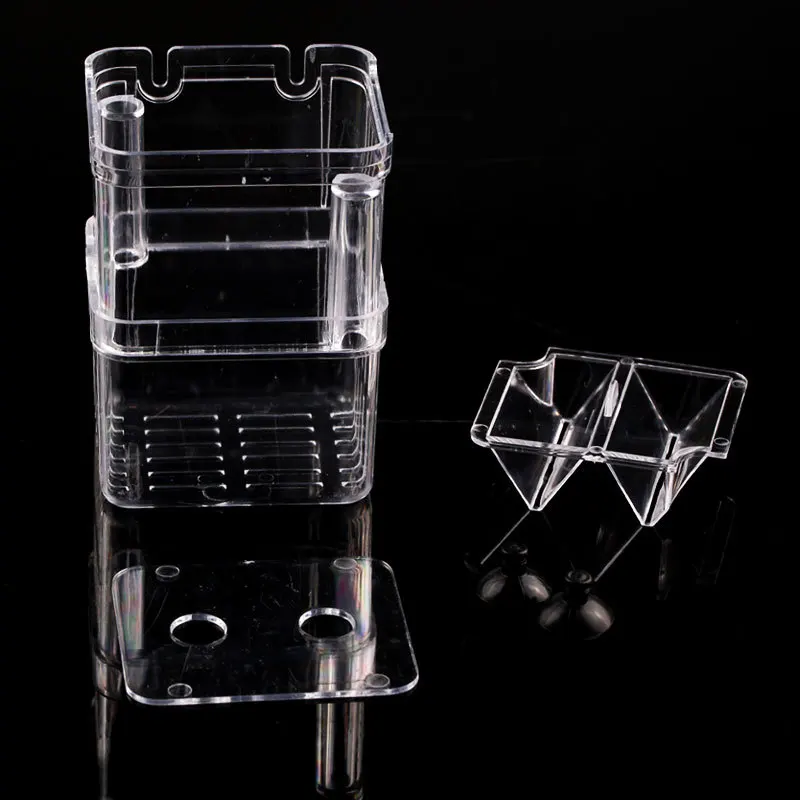 Sunsun guppy breeding box juvenile fish tank isolation betta fish fry ovipositor tropical fish acrylic hatching box