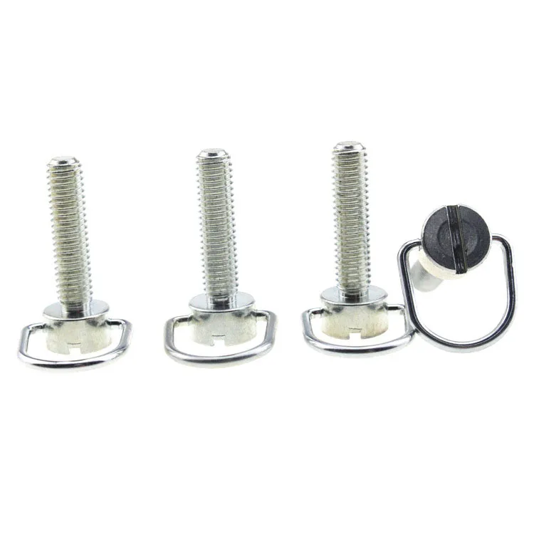 Manufacturer Direct Sales Titanium Plastic M5 M6 M8 Cross-Recessed Full-Thread Quick-Setting Tripod Camera Monitor Base Screw