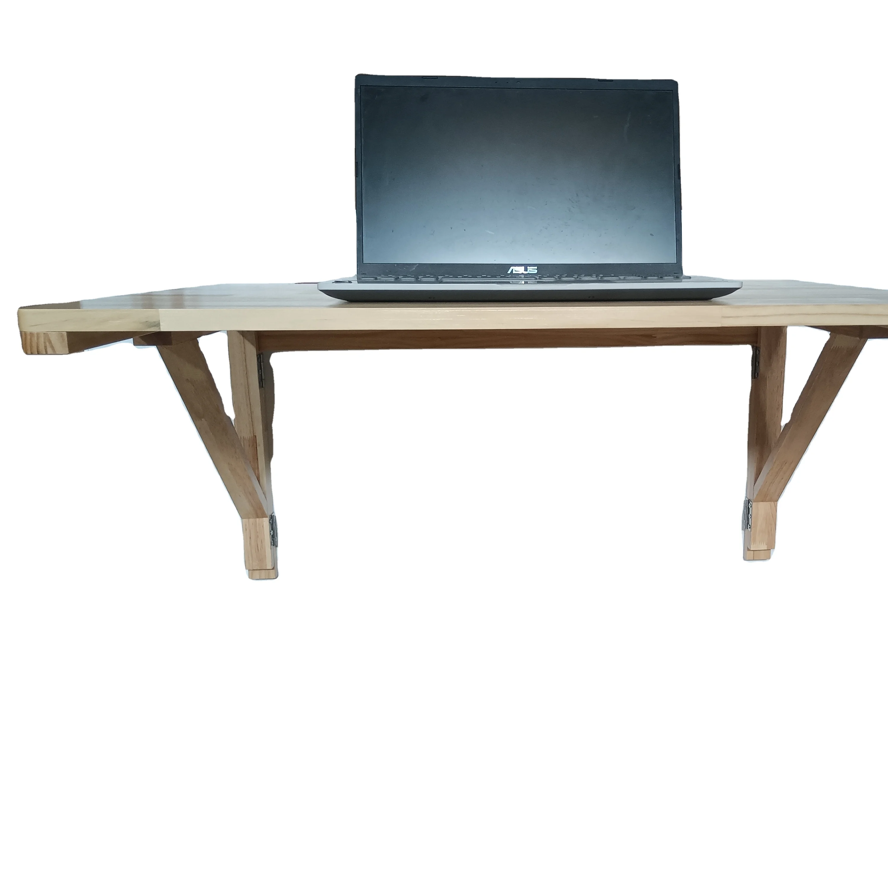 Wall Mounted Wooden Folding Table Desk Drop Leaf Tables Floating Folding Laptop Computer Desk for Study Bedroom Bathroom Table