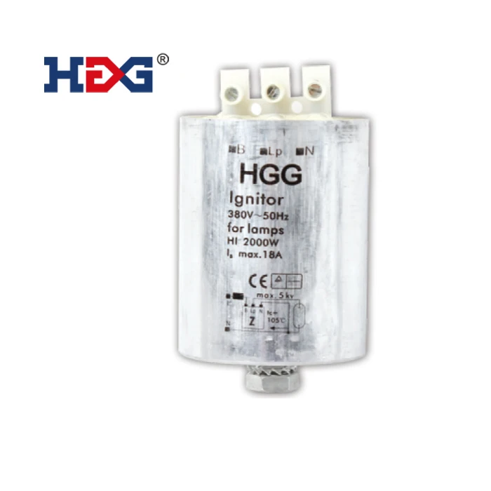 High quality Long life 380v 2000w 50/60h aluminum shell electronic ignitor Gold halide lamp starter