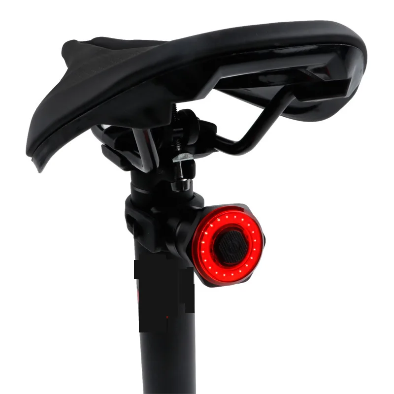 Новый водонепроницаемый светодиодный велосипедный фонарь умный индукционный задний горный напольный