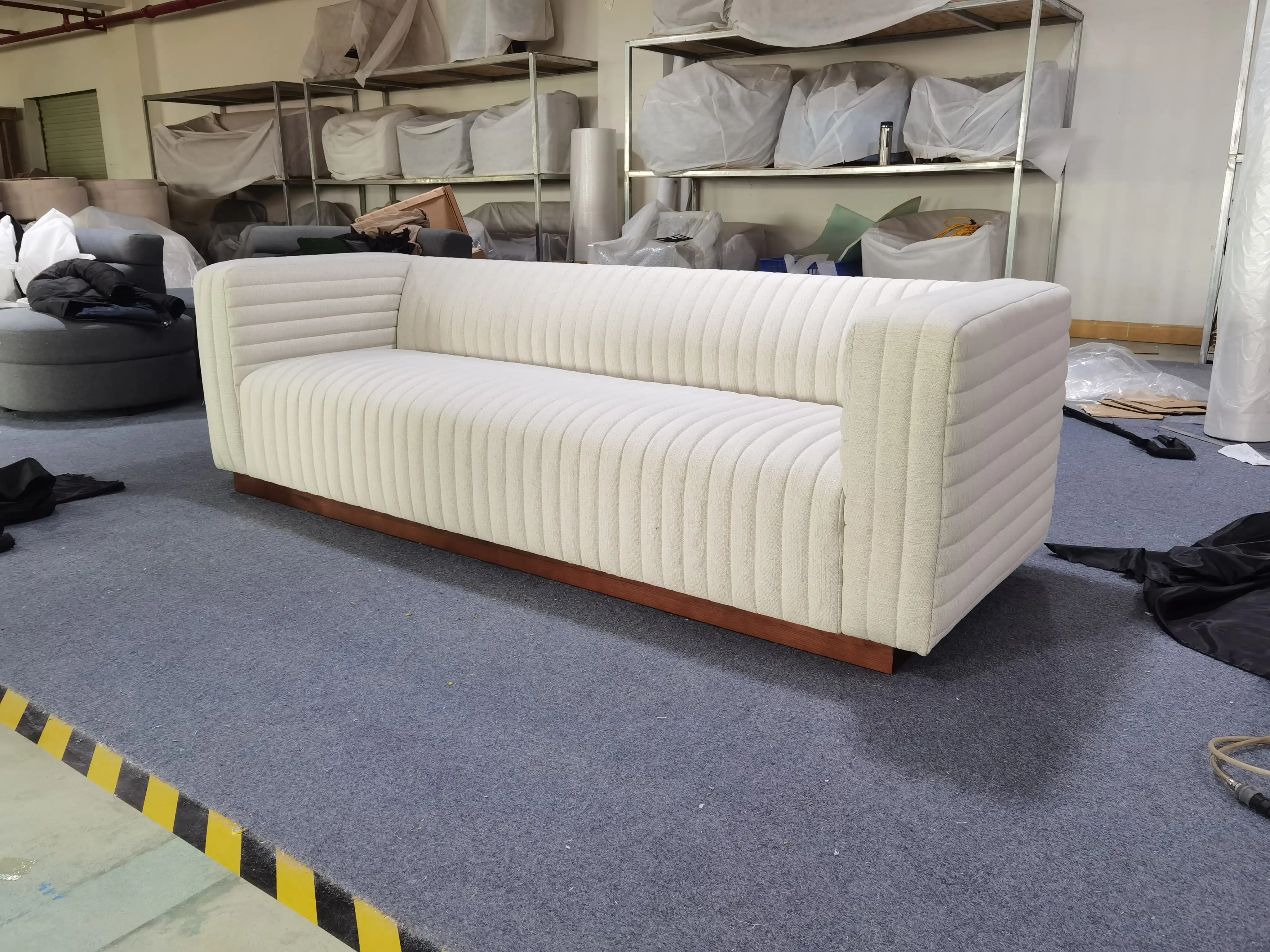 Oem Factory Microfiber Fabric Modular Sofa Velvet/Velvet Cloth Sectional Sofa For  Wohnzimmer Living room sofas