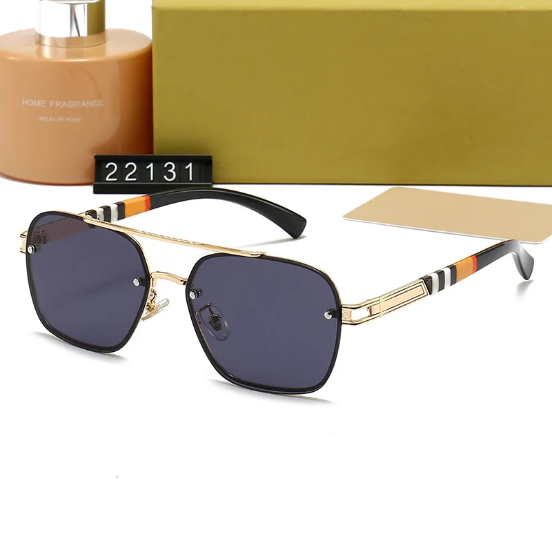 EESER Luxury Brand Fashion Square Glasses Trendy Designer Sunglasses 2024