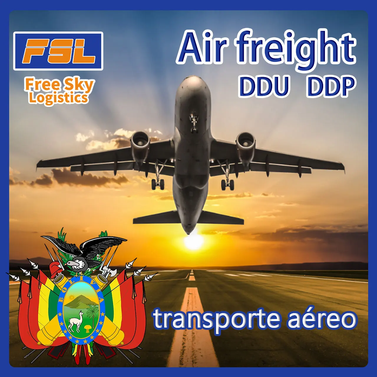 TOP 10 TNT/Fedex/DHL/UPS Express Air Cheap Shipping From China To Bolivia Agent