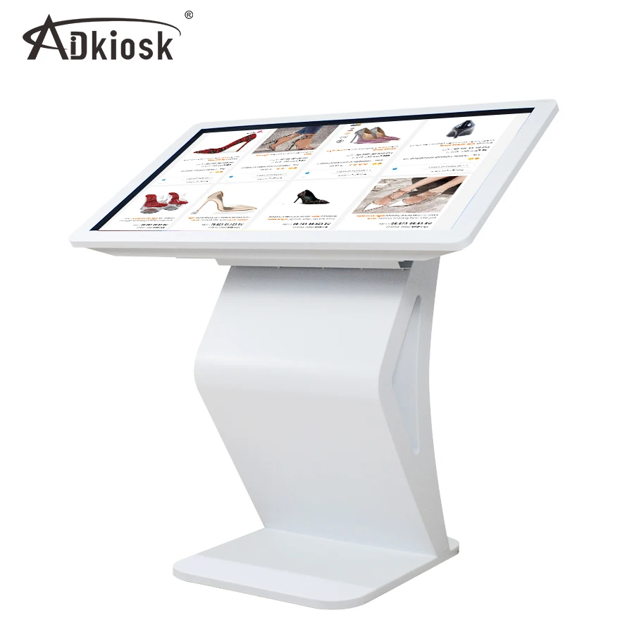Latest digital media production 42 inch interactive touch screen kiosk