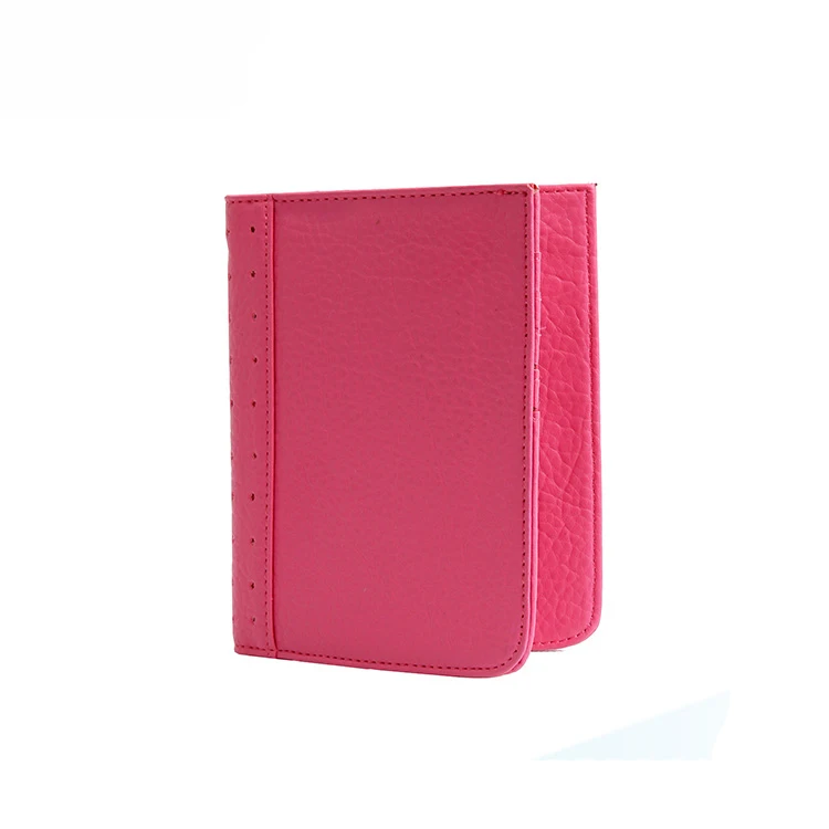 Travelsky custom credit id card holder PU leather passport holder cover for travel