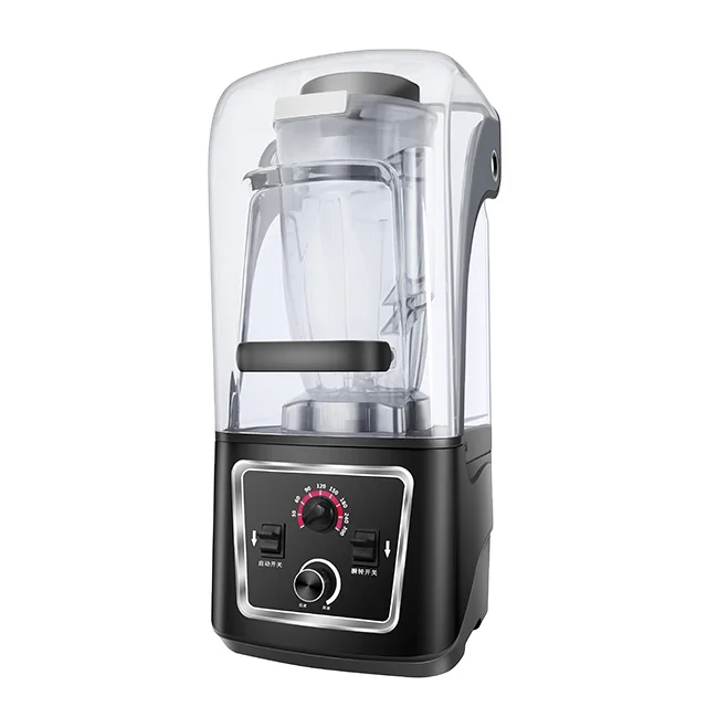 electric blender machine High Speed 4.0L Capacity fresh juicer fruit smoothie Sound Proof Cover Heavy Duty Commercial blenders