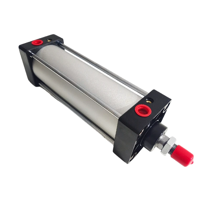 China Manufacture Aluminum Telescopic Cylinder Pneumatic Cylinder
