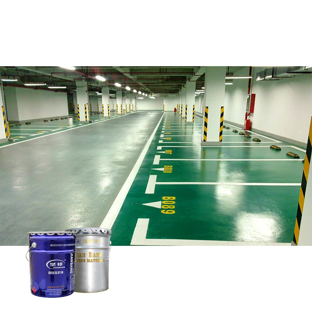 Epoxy 3D self-leveling floor paint for the electronics and microelectronics industry