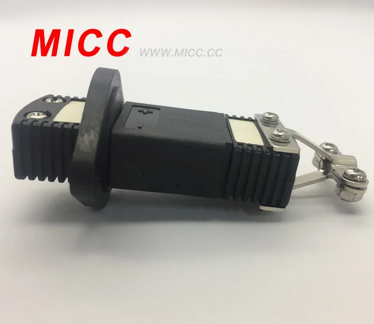 MICC Easy to wire With Clamp Black OHB-TTSJ-MF  Omega Thermocouple Standard Connector