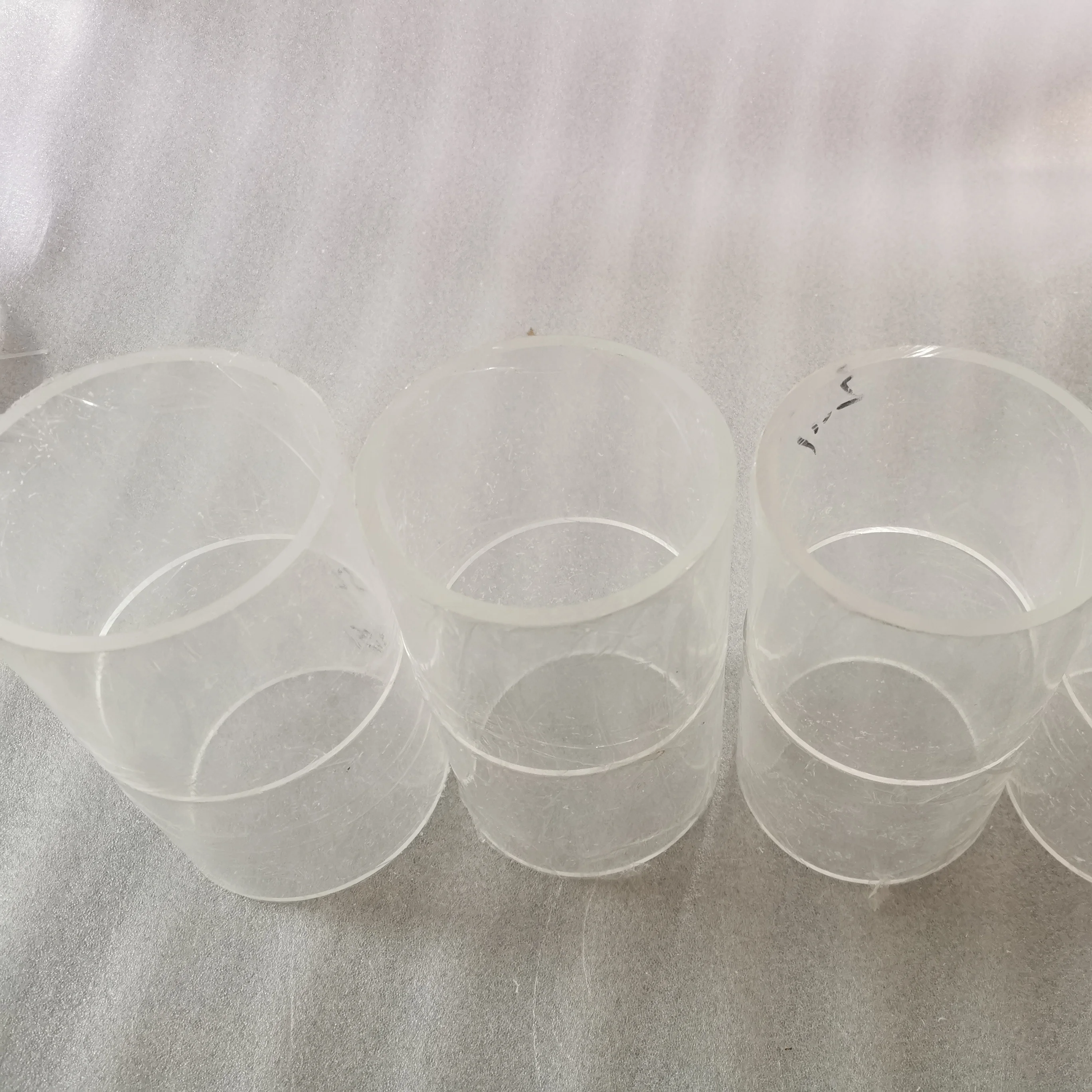 YOUYIZUO Transparent Acrylic Tube Pmma Cylinder Pipe Hollow Flexible Clear Cast Acrylic Polish Tube  For Kids Toys Bamboo Bas