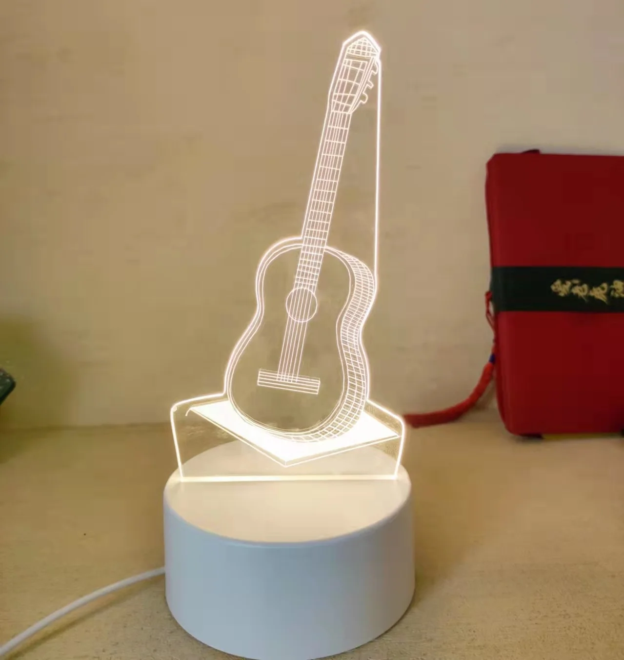 New Led Creative Gift 3d Night Light Electronic Product Table Lamp Acrylic Usb Night Light