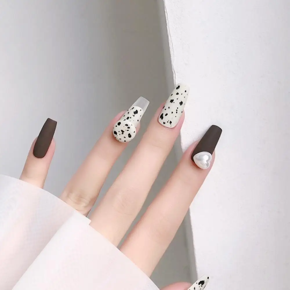 RTS 8ml Quail Egg Effect Varnishes Eggshell Hybrid Design Base Top Coat Gel Nails Art Nail Polish