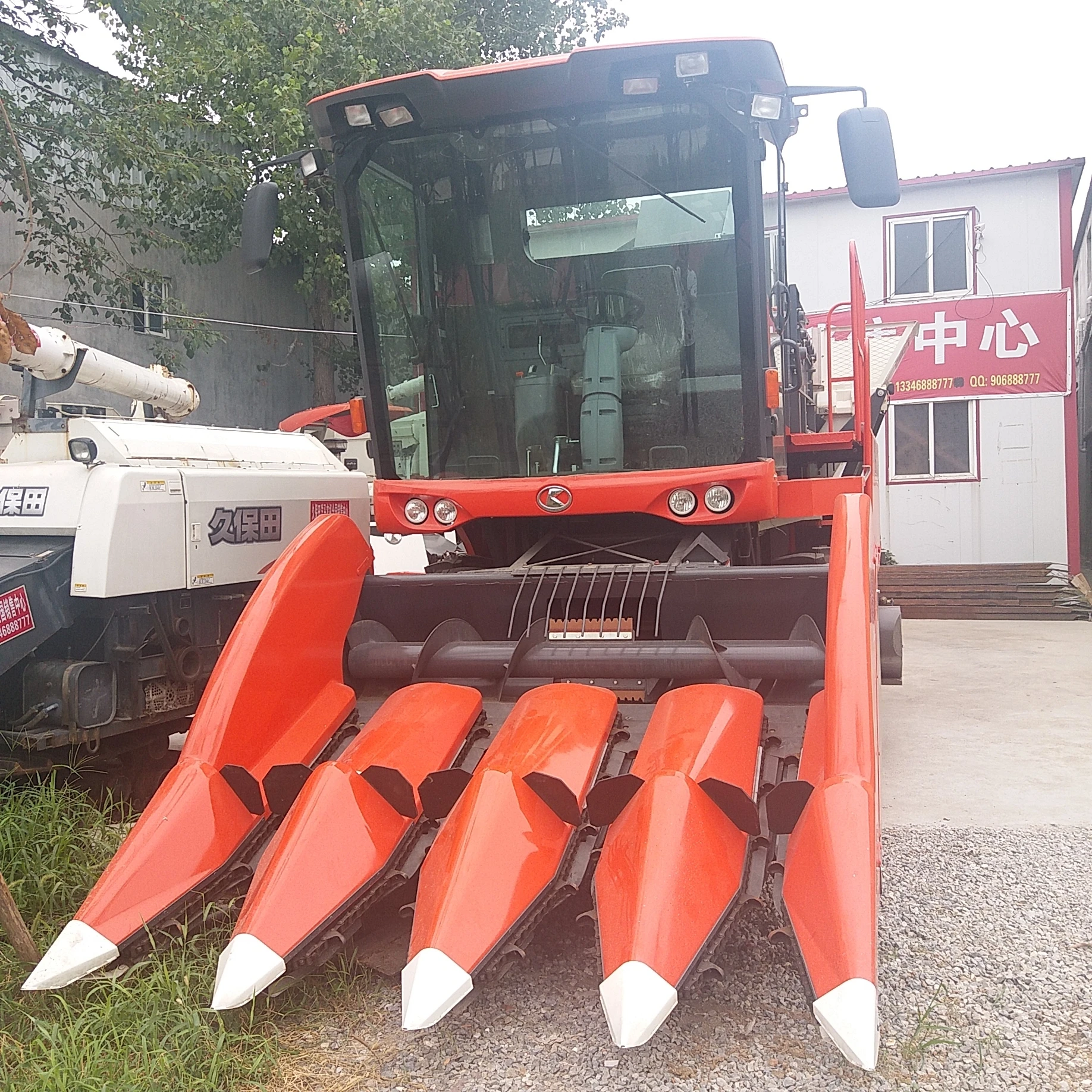 Kubota 4LYB-4(PRO1408Y-4) модель самоходный зерноуборочный комбайн