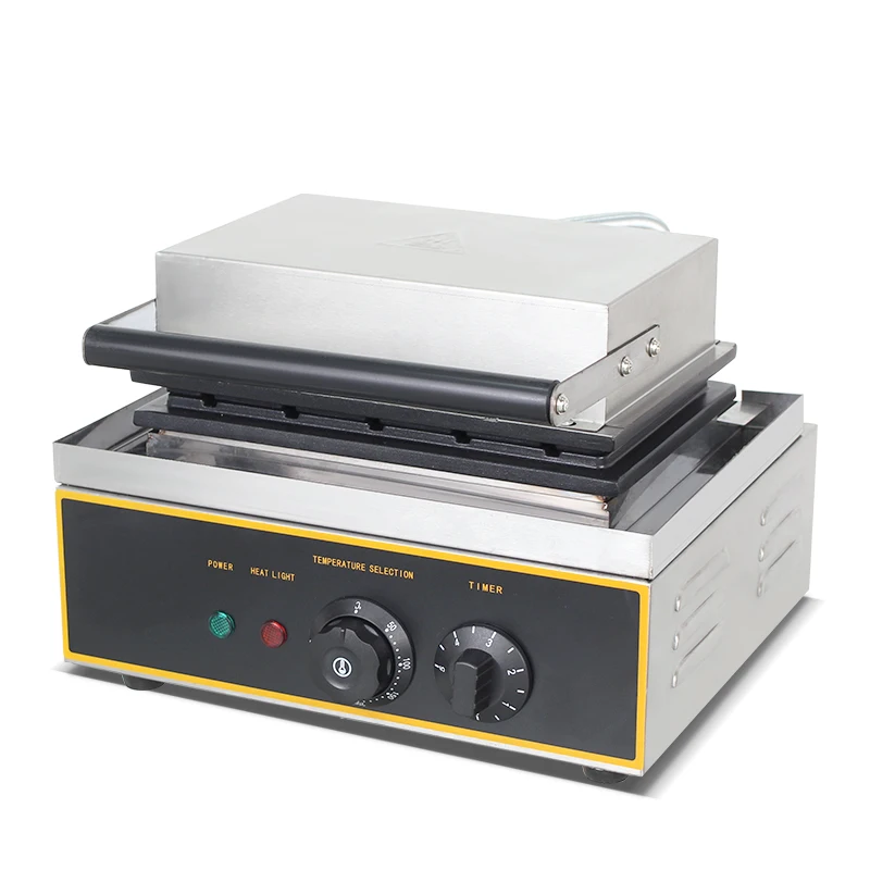 Hot selling snake machine 220V 5 parts waffle dogs even heat commercial waffle stick machine with stainless steel