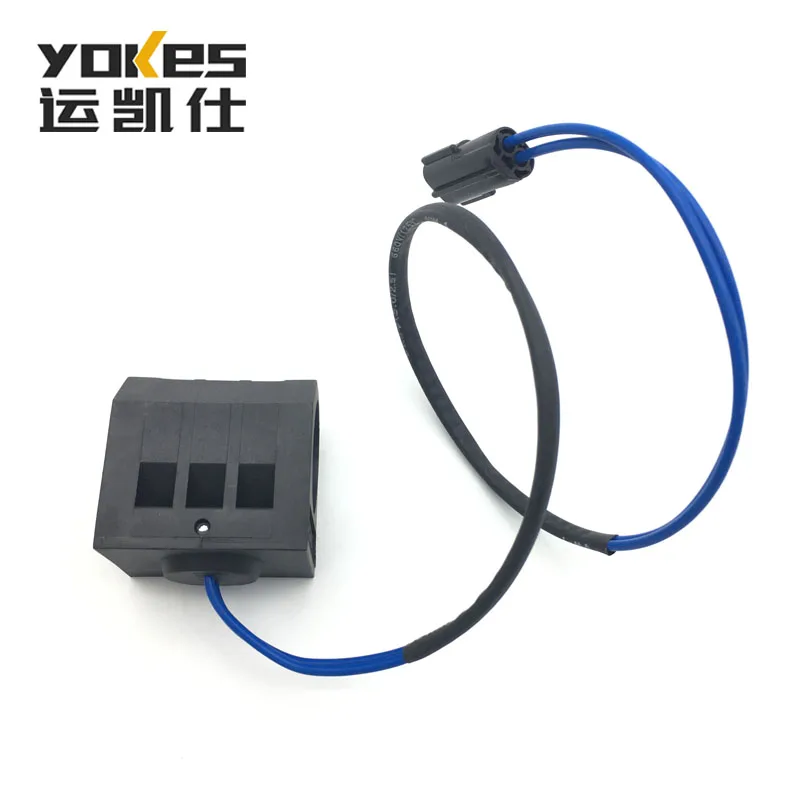 DH215-7 Solenoid Valve Coil 24V DH225-7 DH220-5 Excavator Parts for DOOSAN DAEWOO