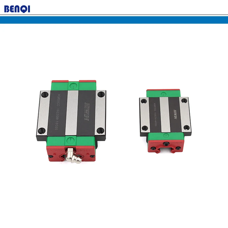 HIWIN linear guide hgr20 rail with 2pcs HGW20CA dovetail blocks