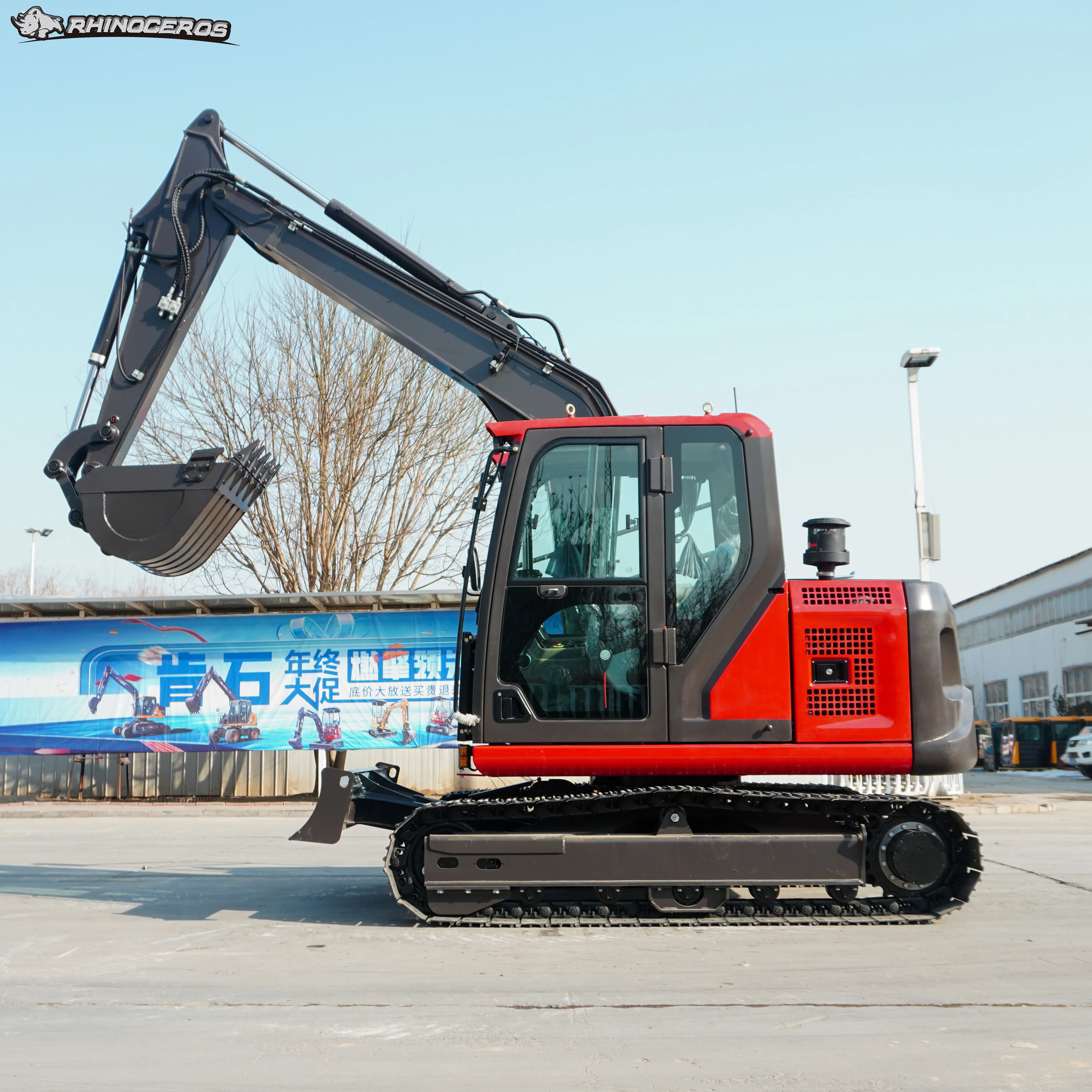 6 Ton 7 Ton 8 Ton Excavator XN80E Small Excavator With CE EPA For Sale