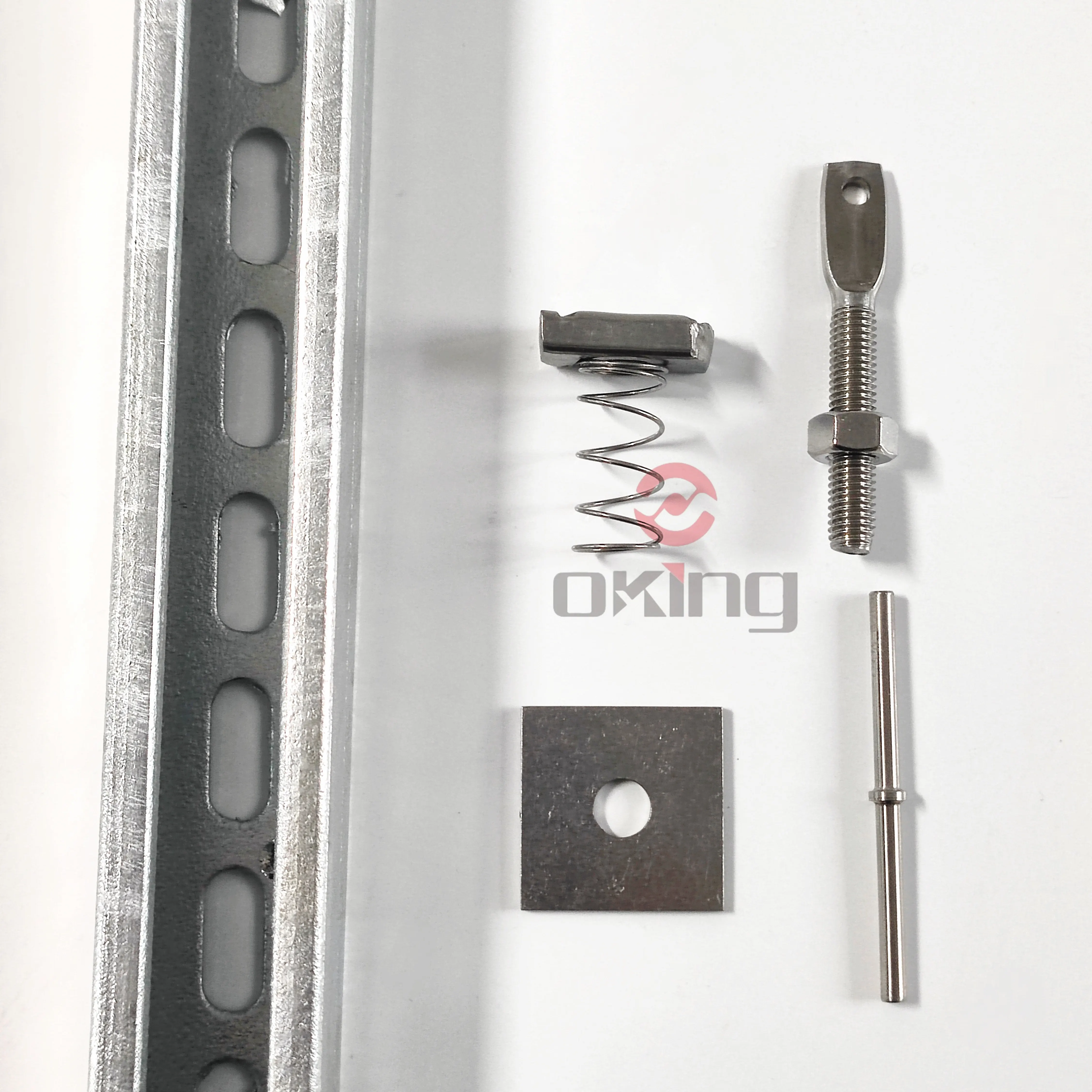 Galvanized Steel Or Stainless Steel   U or C Shaped Strut Channel  Precast Concrete  fixing brackets Channel system