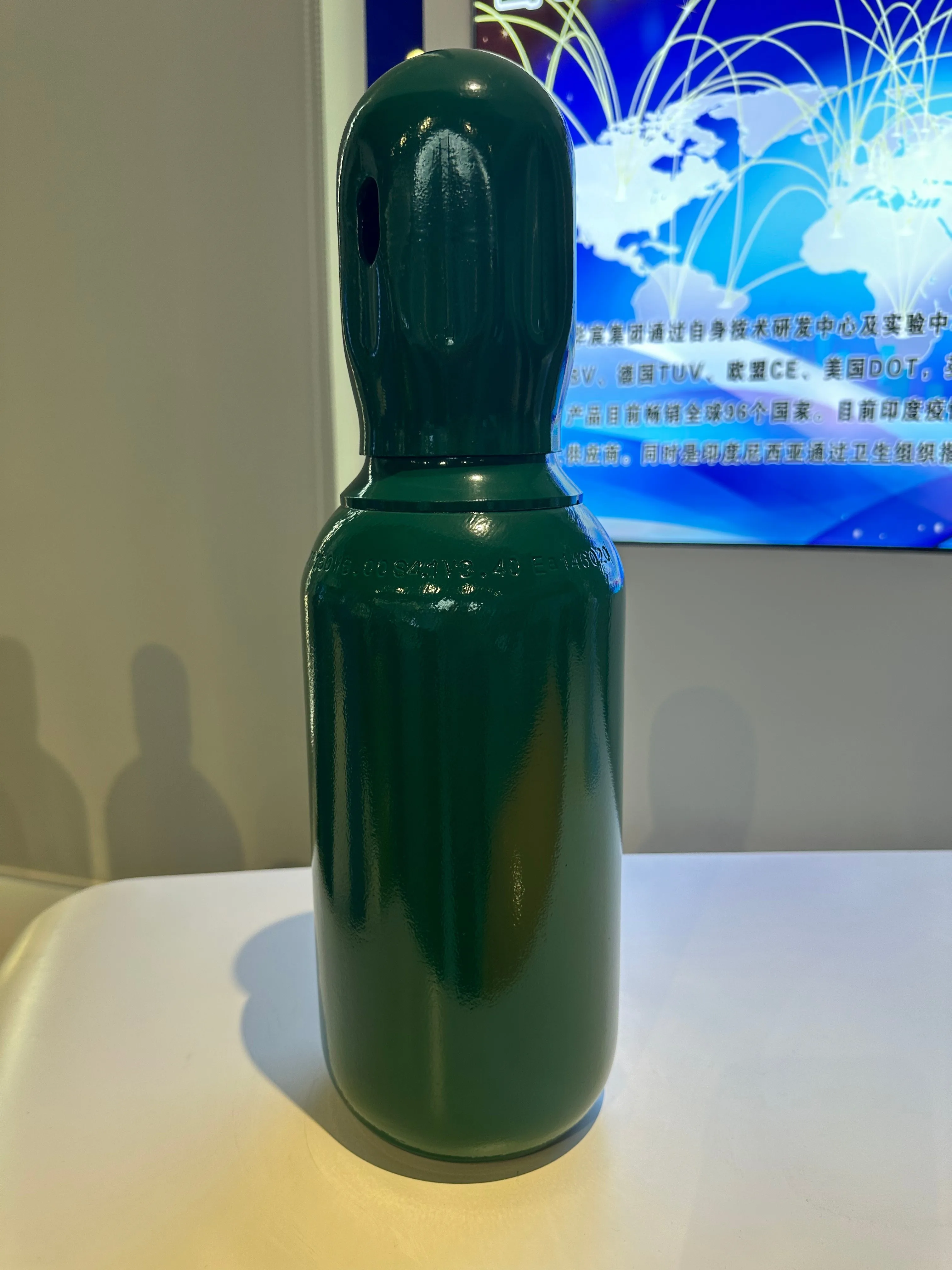 Pressure Vessel   ISO/DOT-3al Aluminum Gas Cylinders Store High Purity Gas, Calibration Gas, Electronic Grade Gas