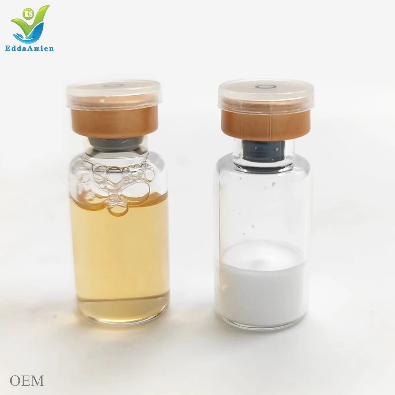 PDRN liquid solution salmon ampoule mesotherapy anti acne freeze-dried powder face serum for acne pimple treatment