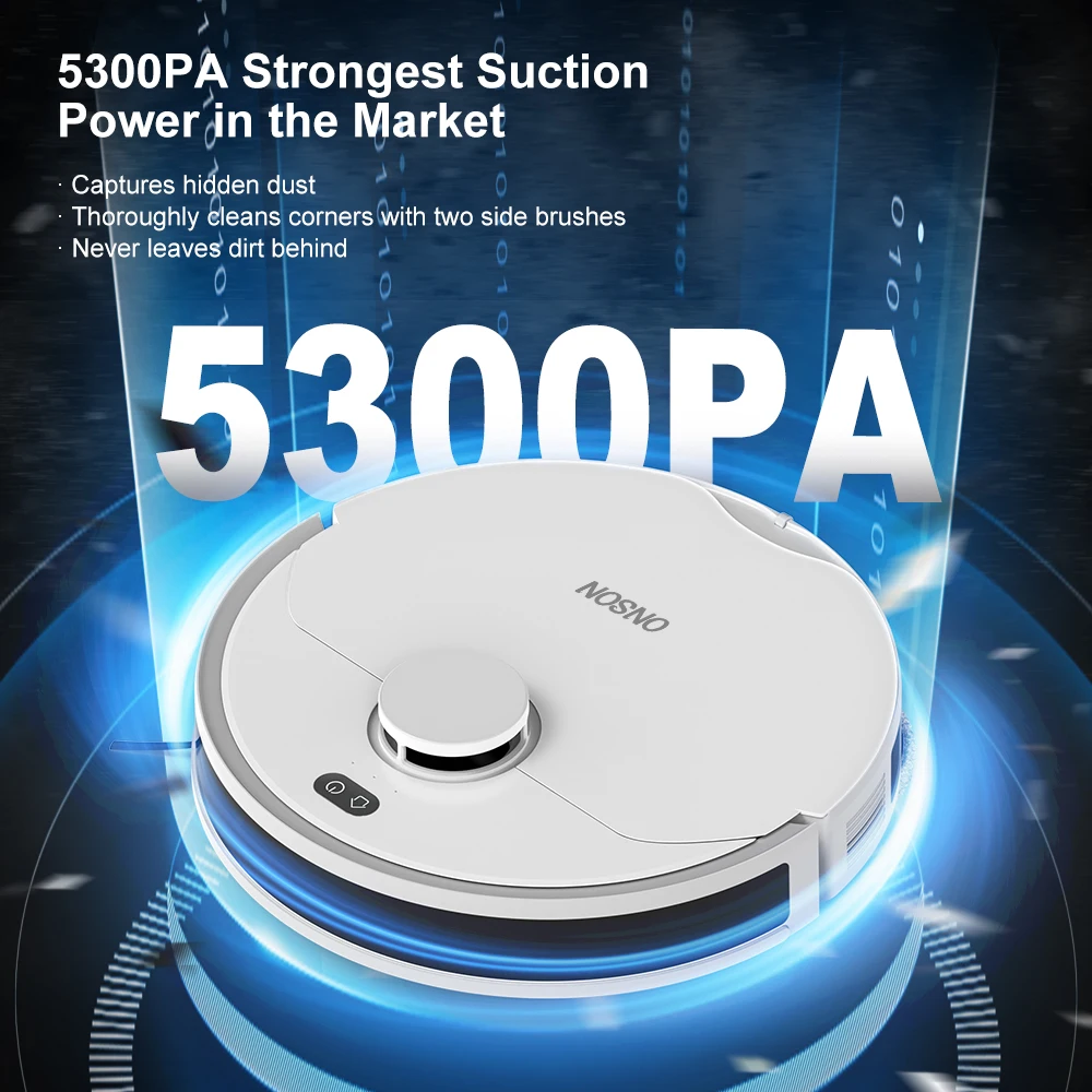 Stock Stock Stock Auto Mop Washing with Empty Wash Fill Dock Self-Emptying Robot Vacuum and Mop