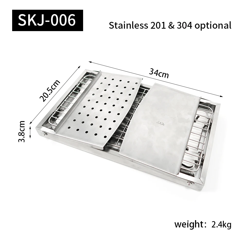 China Manufacturer Outdoor Camping Russian Argentine Korean Portable Folding Stainless Steel Stand Charcoal Barbecue Bbq Grill