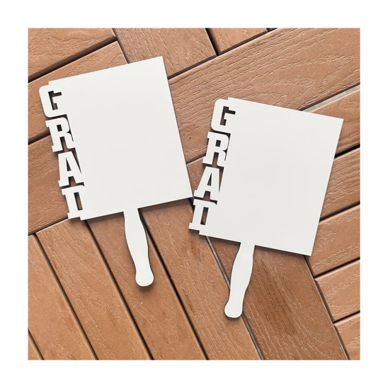 MDFSUB 10x17 см сублимационный весло вентилятор Выпускной подарок фоторамка церковные вентиляторы пустые сублимационные МДФ