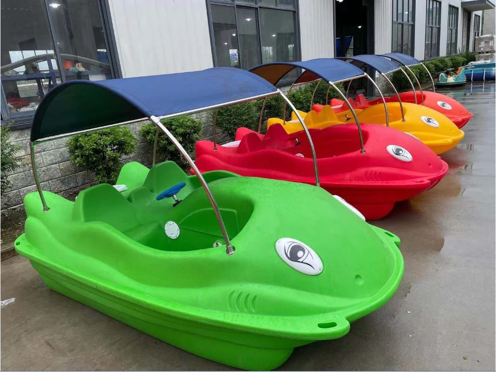 Hot Sale Sea Beach Fitness Games 2 Person Pedal Boat Polyethylene Water Bike
