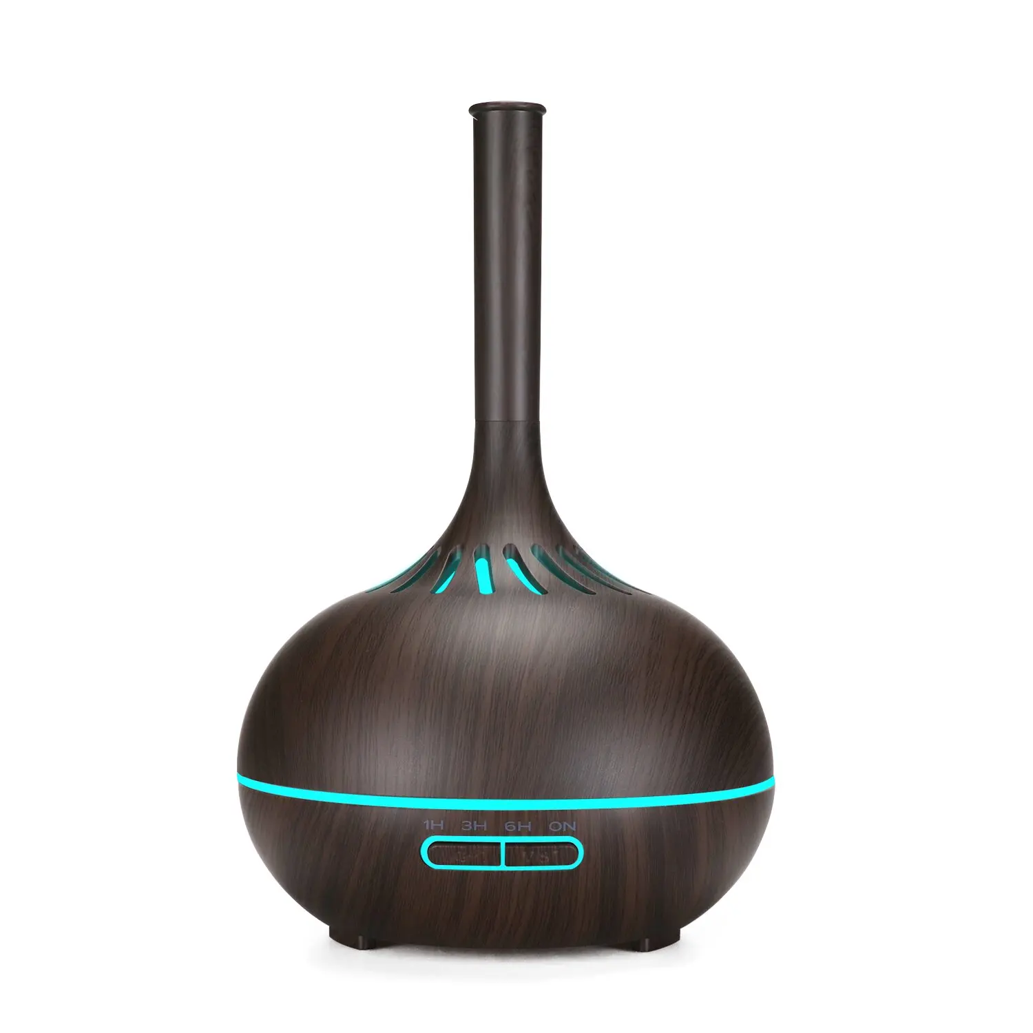 Vase Home Wood Grain Air Aromatic Diffuser Humidifier Home Aromatherapy Essential Oil Electric Aroma Diffuser aroma diffuser Le