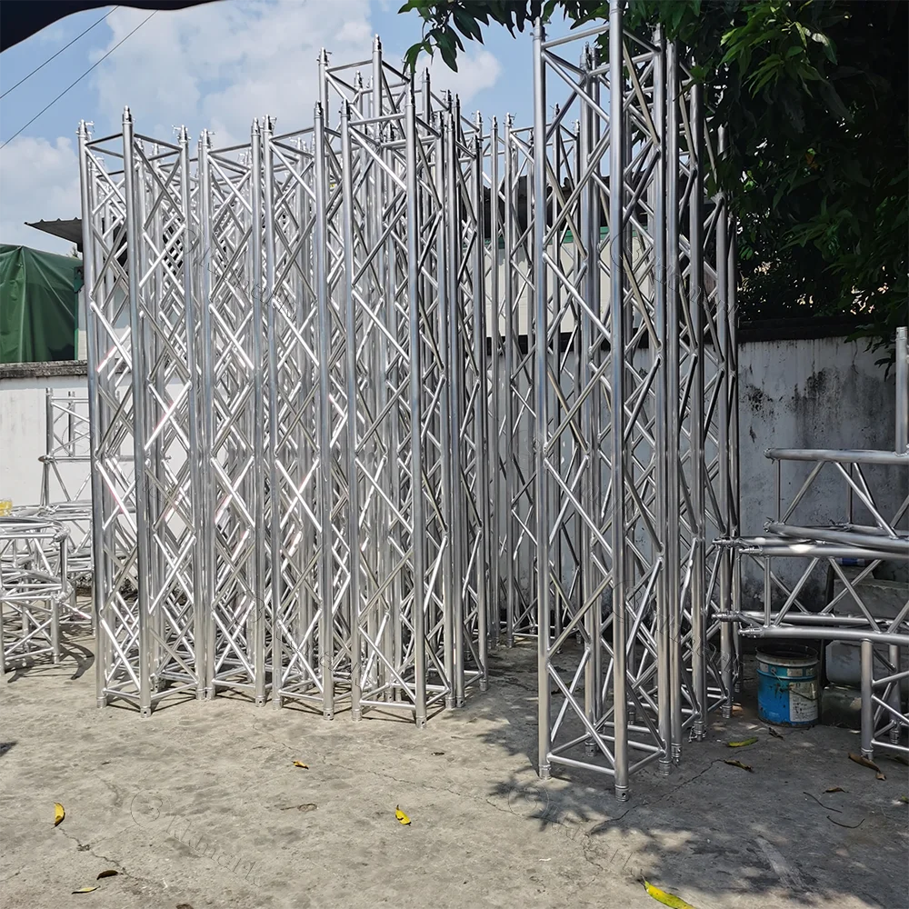 kkmark 5ft 6ft 8ft f34 f44 290mm outdoor activity event concern dj lighting stage floor roof truss aluminum system construction
