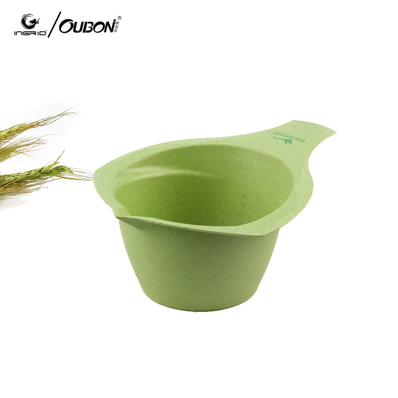 
Wheat Fiber Salon Hairdressing Y2 Hair Tint Coloring Dye Bowl For Hair Styling Tool 