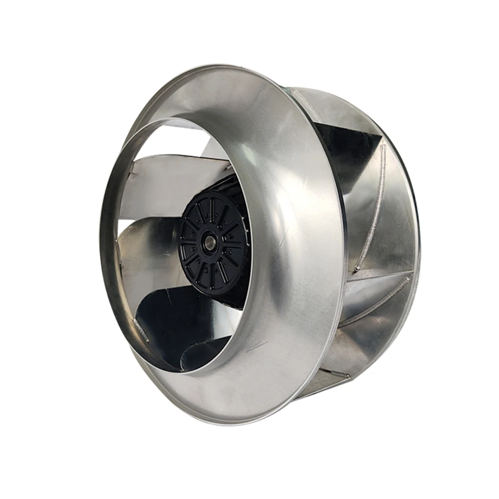 Kironmotor 400mm Aluminum Centrifugal fan backward for fume purification