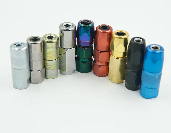 G1/8 Standard Grease Coupler Zinc Plated Black