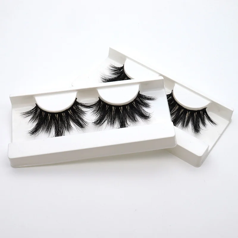 Lon21 wholesale private label 5d mink lashes 25mm long hair 100% siberian mink fur eyelashes with own brand