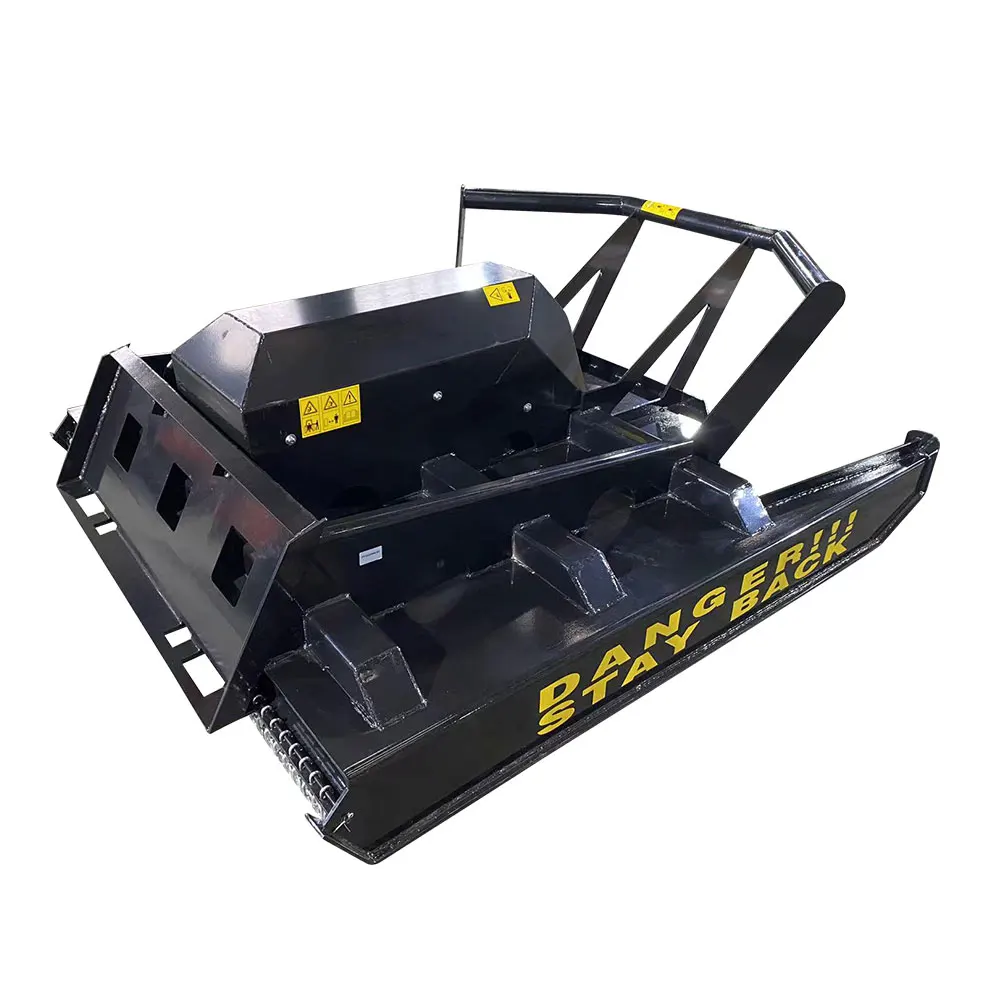 Skid Steer Loader Attachment Mulchers Land Clearing Attachments Garden Tools Heavy-Duty Lawn Mowers