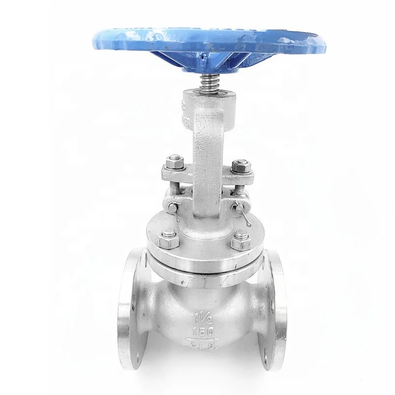 WCB 150LB Globe Valve with Cast Steel API Flanges, Stainless Steel 304/316, Manual, Industrial Use