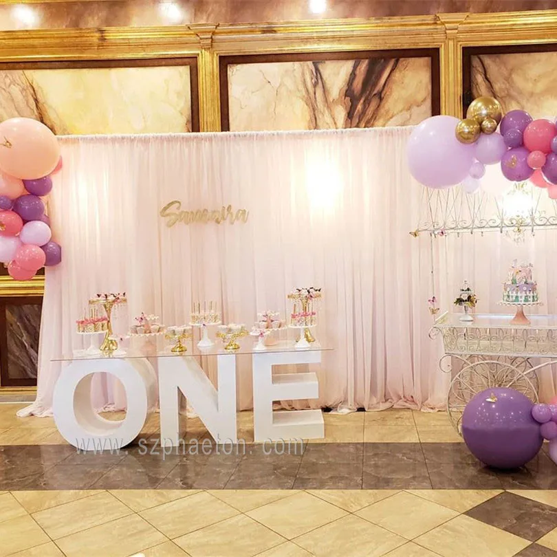 Детские принадлежности для дня рождения, тематическая вечеринка с Минни Маус для маленьких девочек, стол с буквами Минни Маус для детей, украшения для вечеринки