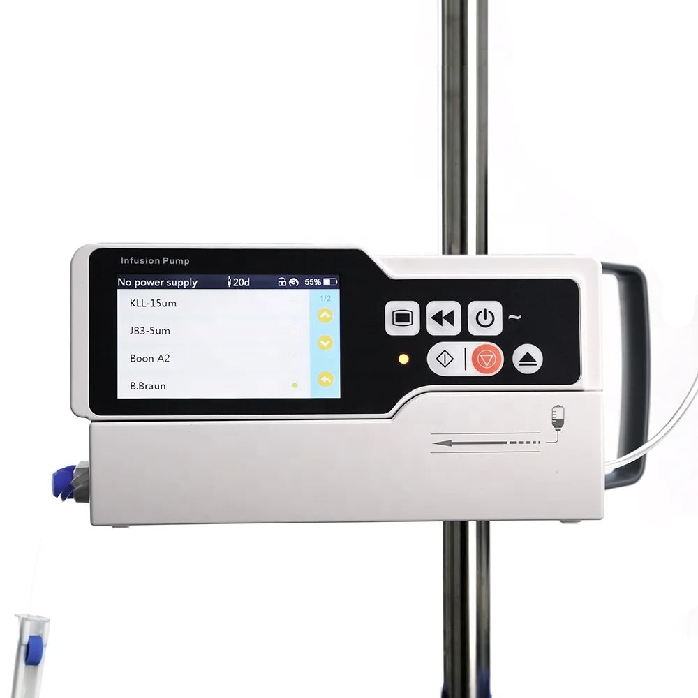 
Medical Equipment: PRIP-E700 High Quality Touch Screen Volumetric IV Infusion Pumps for Hospital ICU 