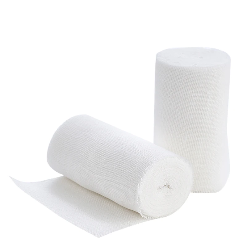 Medical Cotton Gauze bandage wound dressing gauze roll