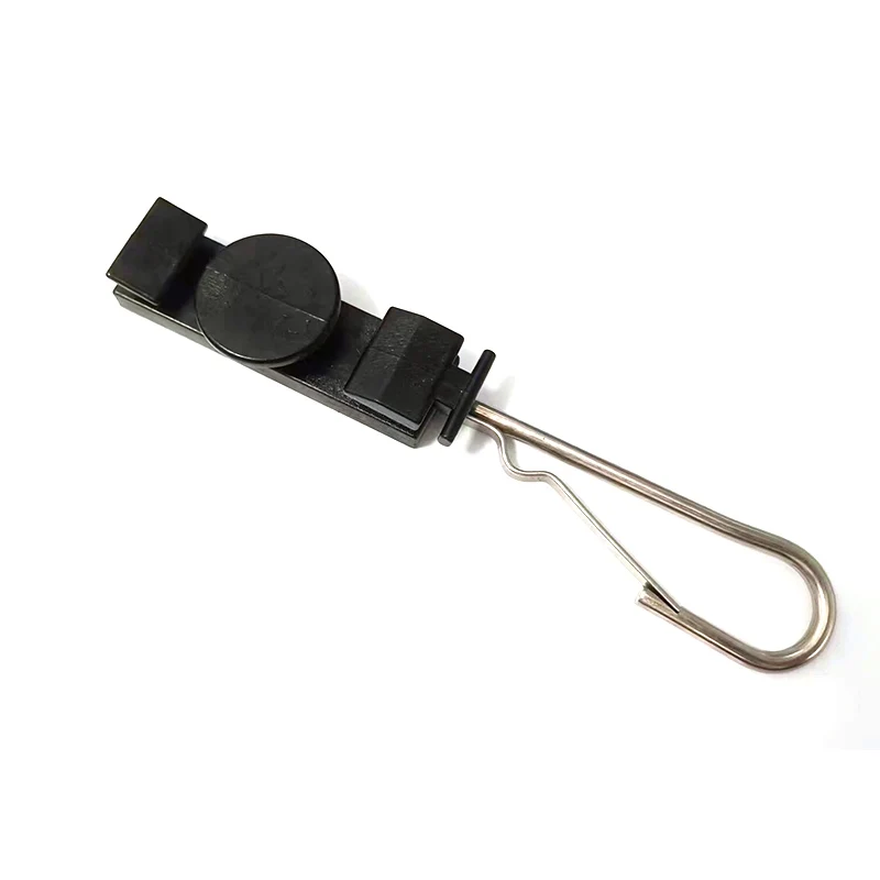 FTTH Anchor Plastic Small S type Cable Holder Fiber Drop Cable Anchoring ClampAnchor S type Cable