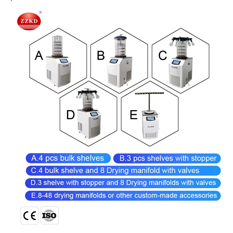 Factory Price Mini Freeze Dryer