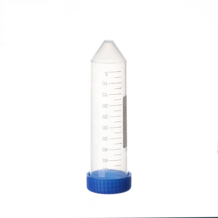 Manufacturers 15ml 50ml PP Plastic Lab Graduated Round Bottom Self Standing Centrifuge Conical Centrifuge Tube Sterile