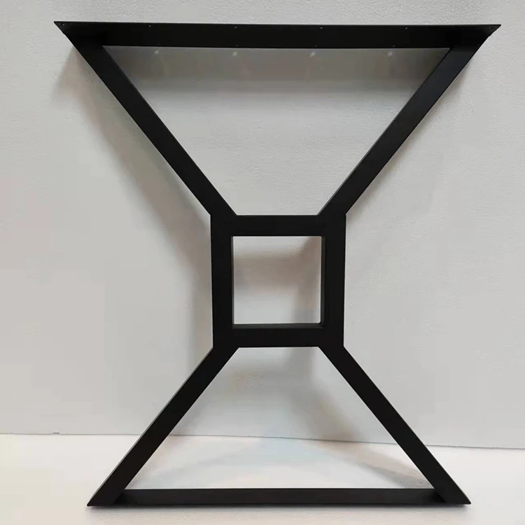 Table Legs Industrial Steel Frame X Shape Desk Office Bench Coffee Dining Table Legs