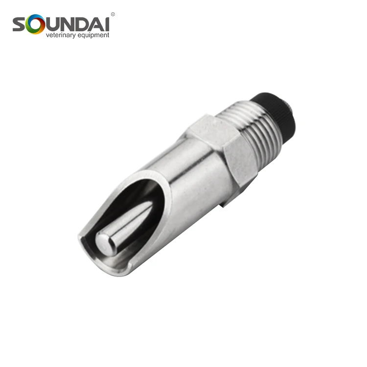 Chicken drinking water equipment automatic poultry nipple drinker drip cup drinkers